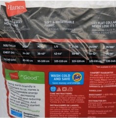 🎯Hanes Super Value Pack 10 Tagless T-Shirts White Extra Large XL 46″-48″ Cotton