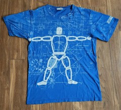 Mythbusters T-Shirt Men’s Sz Small All Over Print Discovery Channel 2011 Tee