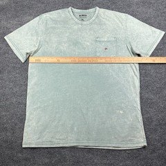 Jetty Men’s XL Light Blue Mineral Wash Pocket T Shirt 100% Cotton Casual Surf Te