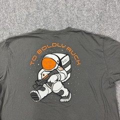 5.11 Tactical Shirt Mens 2XL Gray To Boldly Ruck Astronaut Graphic Tee Tagless