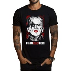 FRANKISSTEIN KISS Horror, Rock, Band T-Shirt Black S-3XL Frankenstein Monster