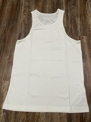 Essentials Fear of God FOG Basic Tank Top Singlet Vest White Size S Men’s