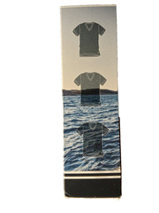 Nautica Cotton V-Neck T-Shirts • 3 Pack White • Men’s “S” 34-36