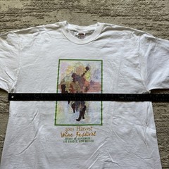 Vintage 2003 Wine Harvest Festival New Mexico Art Tee Mens XL RL Tyree Painting