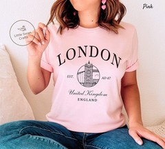 London Shirt Travel Gift for England Trip Lovers Souvenir Tee