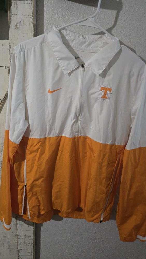 Tennessee Volunteers Unisex Fleece Pullover 1/4 Zip Orange, Size small