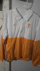 Tennessee Volunteers Unisex Fleece Pullover 1/4 Zip Orange, Size small
