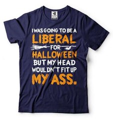 Funny Halloween Political Shirt Anti Liberal T Shirts Conservative Gifts