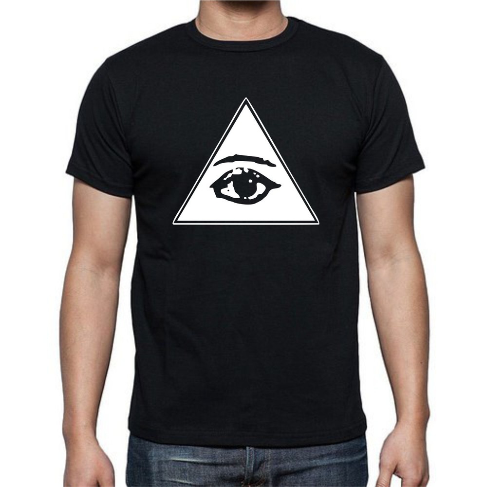Illuminati Eye Triangle Secret Pyramid Inspiration Funny T shirt Tee
