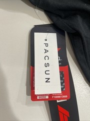 Pacsun Formula 1 Speed Oversized SS T-shirt Black Size M