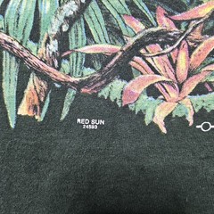 Vtg Gildan Budweiser 1997 XXL We Could’Ve Been Huge Iguana Shirt Mens 2XL Green