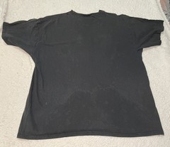 Vintage Bob Marley T-shirt Big Face Smoking Band Tee Black Color Size L