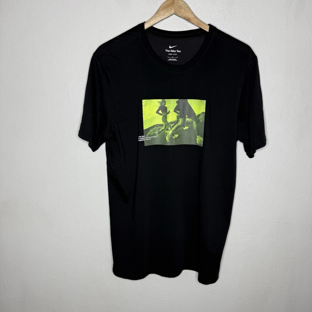 Nike JDI Day 2025 Black Green T-Shirt Tee Shirt World Headquarters Men’s Large