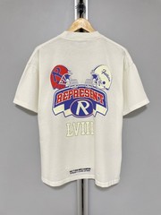REPRESENT x Feature Champions T-Shirt Oversize Tee Flat White Men’s Size S