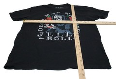 Jelly Roll Walking Dead Graphic T-Shirt Men’s Large Black Short Sleeve T0496