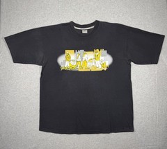 Vintage Y2K Southpole Hip Hop T-Shirt Black 1990s Size XL Streetwear Skater USA
