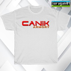 CANIK Superior Firearms Logo Black/Navy/Sport Grey/White Men’sT-Shirt S-5XL