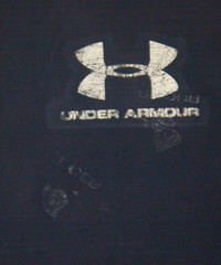 Under Armour Blue T-Shirt Top Long Sleeve Medium Polyester Elastane Heat 1303
