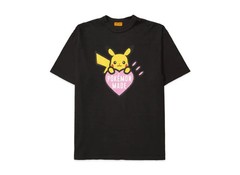 HUMAN MADE x Pokemon MADE GRAPHIC T-SHIRT Harajuku Pikachu BK WH MADE IN JAPAN