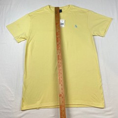 Polo Ralph Lauren Mens T-Shirt Fall Yellow Blue Pony Logo Cotton Tee Small NWT
