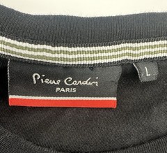 Pierre Cardin Motor Club T Shirt Mens L Black Motorcycle Graphic Tee