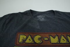 Pac-Man Graphic T-Shirt Men’s 2XL/2EG Charcoal Short Sleeve Crew Neck T0459