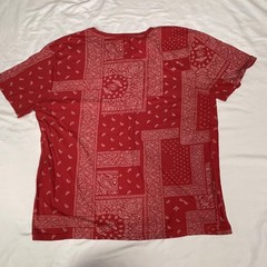 Brooklyn Cloth Shirt Mens 3XL Red Bandana Paisley Allover Graphic Tee T-Shirt