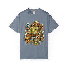 Psychedelic Deck Chair Kiwi Swimmer T-Shirt Graphic
