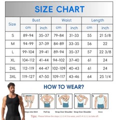 Men Compression Shirt Sleeveless Body Shaper Base Layer Slimming Tank Tops Vests