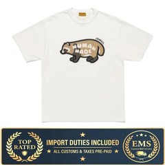 Human Made Animal Graphic T-Shirt Jamsil White
