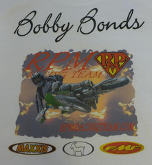 Vintage 2005-2006 BOBBY BONDS RPM Racing Team – Motocross T-Shirt XXL NEW/NWOT
