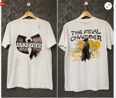 NEW!!! Clan The Final Chamber Wu Tang Forever Tour 2025 T-Shirt reprint