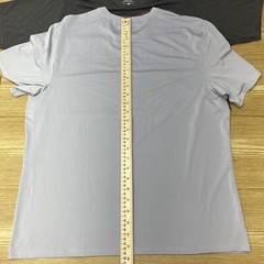 Mens T-Shirt 2 Pcs Short Sleeve Basic Tee Casual Gym Workout Top Size L