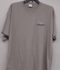 Chevrolet Corvette C7 Sports Car Embroidered T-Shirt S-6XL, LT-4XLT Chevy New
