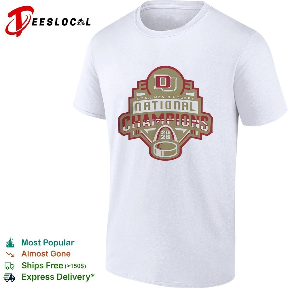 NCAA Frozen Four Men’s Ice Hockey 2026 Pioneers National Champions shirt