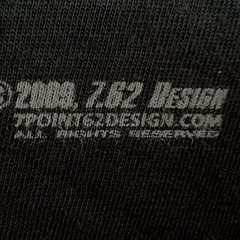 Y2K 7.62 Design Mens Shirt Sz L Green In Arms We Trust Graphic Eagle Patriot Cot