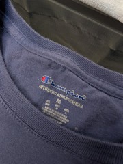 Champion Classic Logo Graphic T Shirt | Blue | M