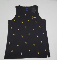 Hurley Men’s The One & Only Graphic Tank Top Soft Cotton Pineapple Tank