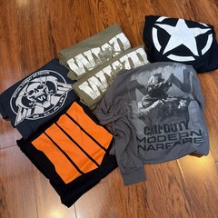Lot of 6 Call Of Duty T Shirts Size M/L Modern Infinite Warfare WW2 Y2K Reseller