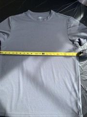 athletic t shirt mens Grey Suze L Polyester See Photos