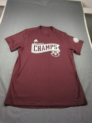 Adidas Creator Tee MSU Baseball National Champs 2021 T-shirt Maroon Men’s Large