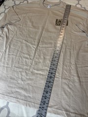 Alstyle Apparel Pet Selfie XXL Mens 100% Cotton Tee Shirt Oatmeal Colored
