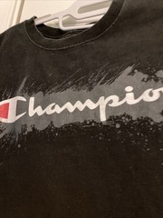 Lot Of 3 Champion Brooklyn & George Mens T Shirt Short Sleeves Black Red Beige M