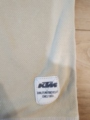 KTM Hard Equipment Racer T-Shirt Mens Tan Dirt Bike Thermal Long Sleeve Pullover