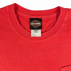 Harley Davidson T Shirt Mens XL Red Fairbanks Alaska Northern Most Outpost
