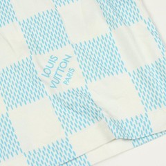LOUIS VUITTON Printed Damier LV Short sleeve T-shirt #XL RM211 NPG HKY74W cotton