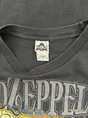 Led Zeppelin House of The Holy Rock Band Shirt Large 22” X 28” 2008 Gray Y2K