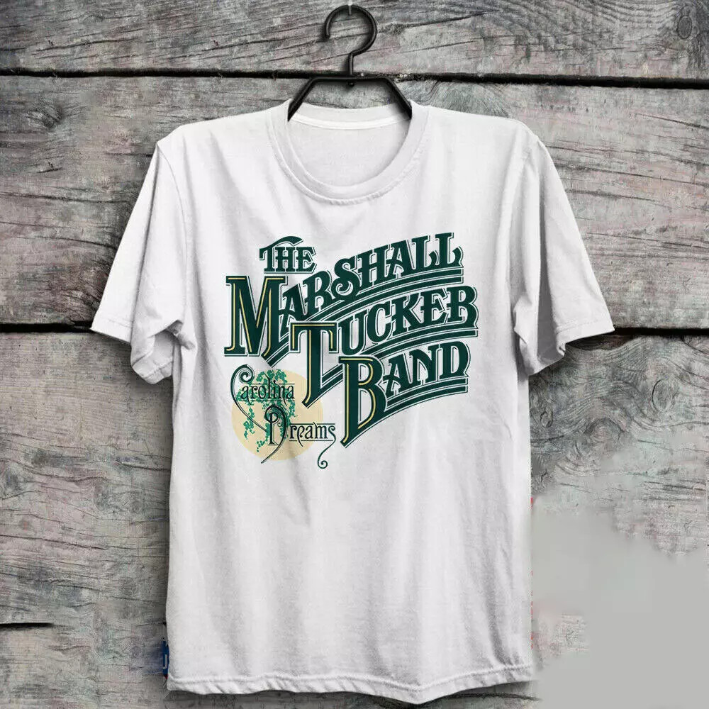 Vtg The Marshall Tucker Band Music Lover Cotton White S-5XL Unisex Shirt AE177