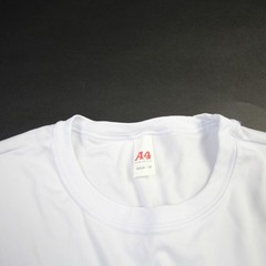 A4 Short Sleeve Shirt Men’s White Used XL