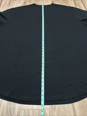 STRONGSIZE Men’s Big Tall 6XL Crew Neck T-Shirts Longer Length Black – NWOT